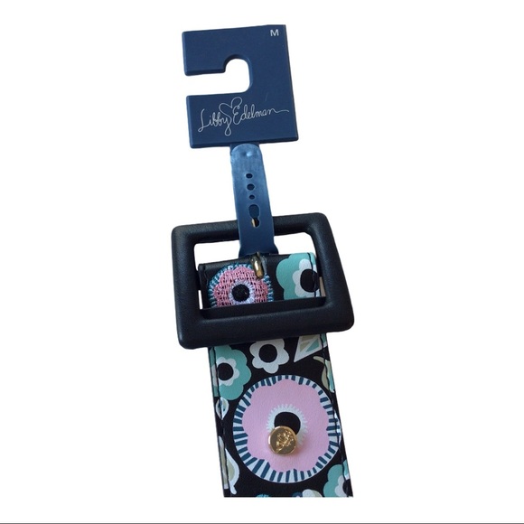 NEW! Libby Edelman Embroidered Floral Belt - Picture 4 of 7